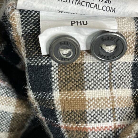 5.11 Tactical Shirt Mens Small Multicolor‎ Plaid Lester Long Sleeve Flannel - Picture 10 of 15